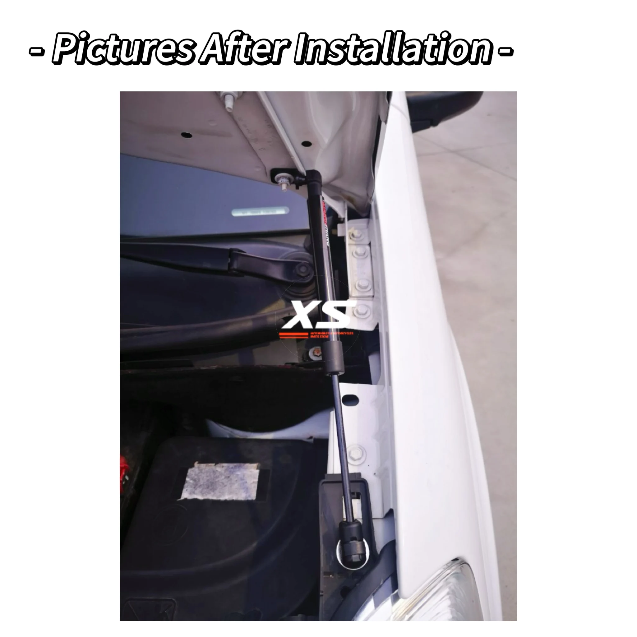 Per 2008-2018 Citroen Berlingo B9 Peugeot Partner Opel Combo Cargo 2021 cofano cofano anteriore modifica ammortizzatori di supporto per sollevamento