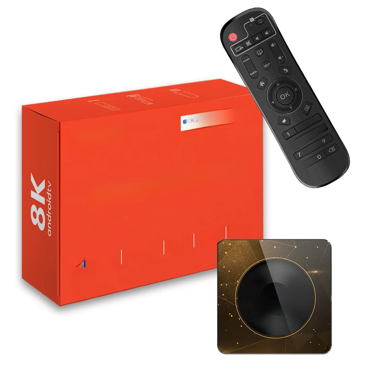 Android 13 8k ultra hd caixa de tv inteligente wifi6 transmissão rápida estável media player 4gb64gb