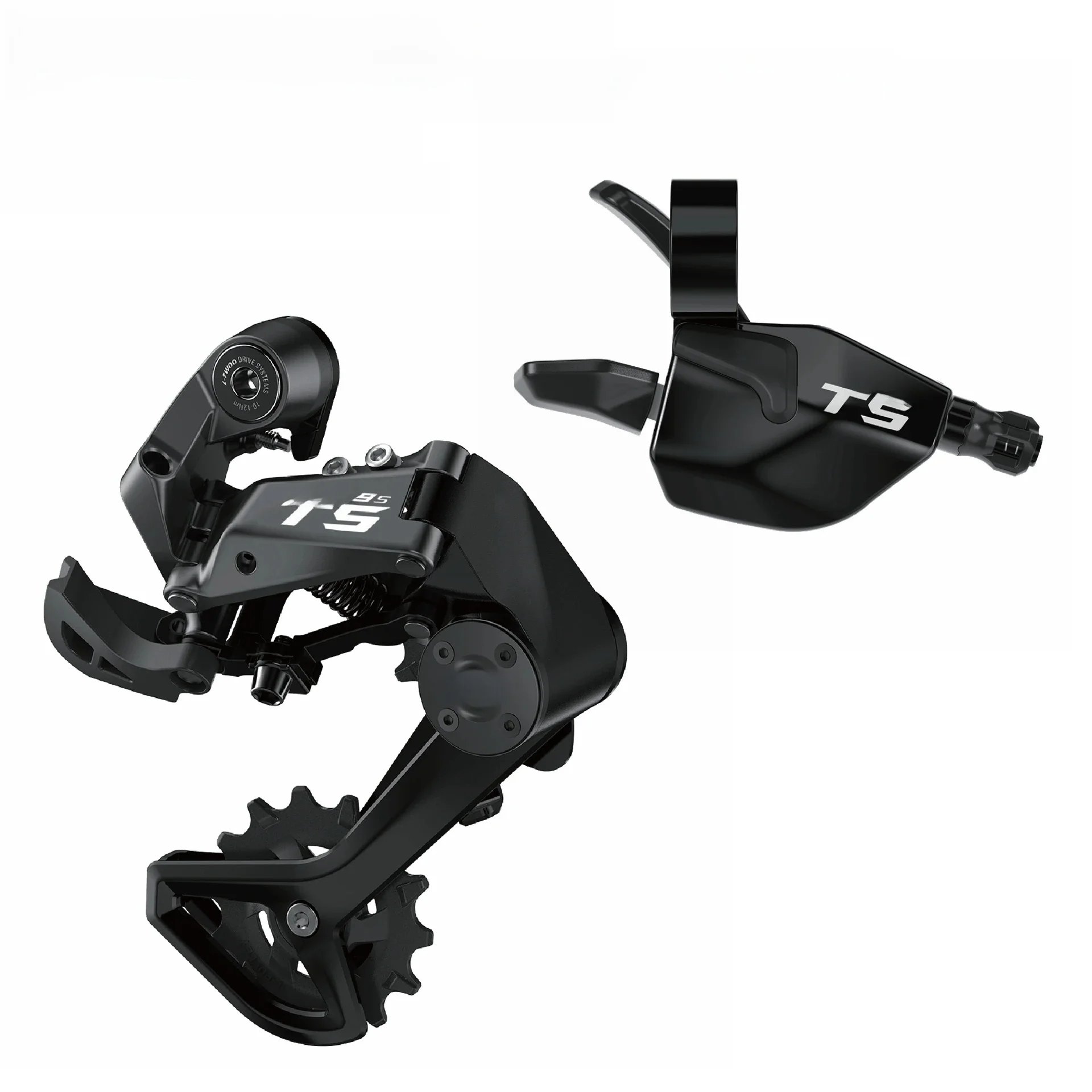 AliExpress NEW! LTWOO T5 1x9 Speed Two Way Release Shifter + Stabilize Damping Rear Derailleur Cage length 82mm, 9s