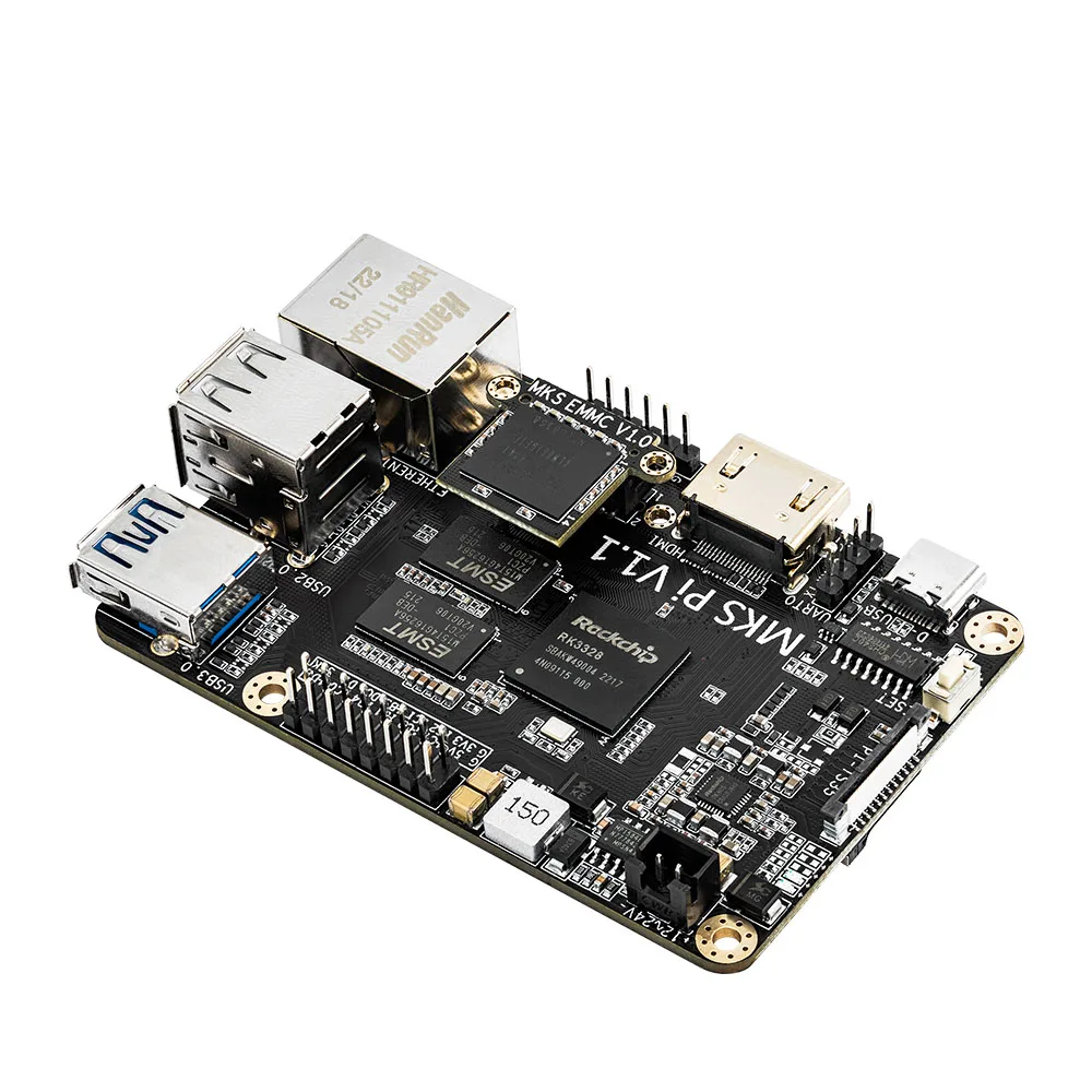 Makerbase MKS PI Board with Quad-core 64bits SOC onboard runs Klipper & KlipperScreen for Voron VS Raspberry Pi RasPi RPI