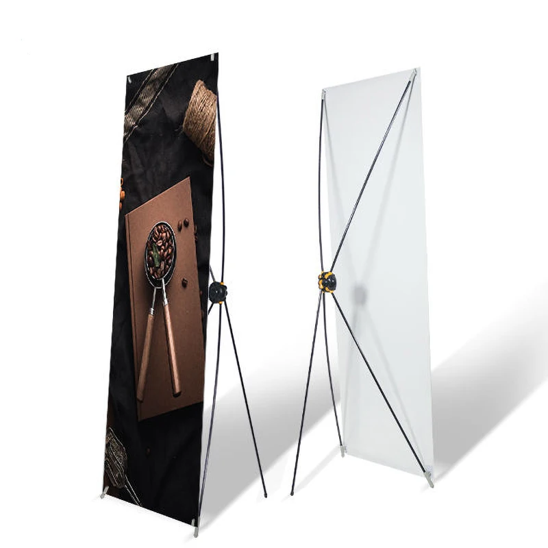 Wholesale Banner Stand X Banner Stand Supplier Tripod Banner With Custom Picture Free Printing