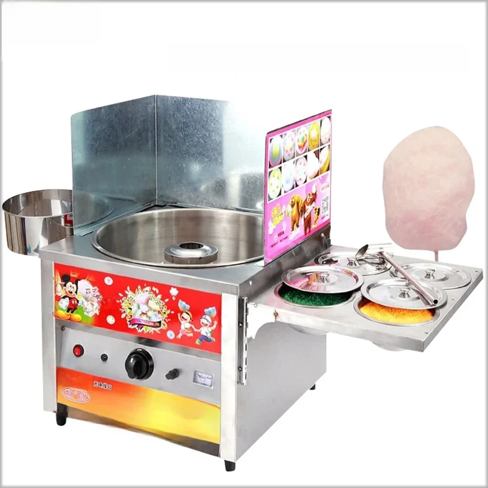 Xeoleo gás máquina de algodão doce frutado fantasia algodão doce fabricante açúcar floss tipo flor