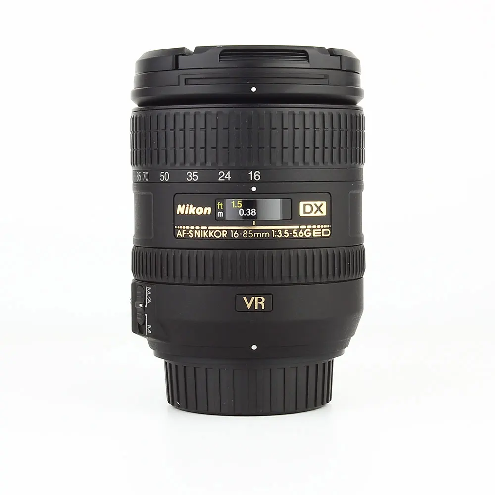 Nikon AF-S DX NIKKOR 16-85mm f/3.5-5.6G ED obiettivo Zoom riduzione vibrazioni con messa a fuoco automatica per fotocamere DSLR Nikon