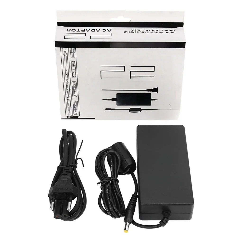NEUES Netzteil für PS2 Ersatz-AC-Adapter Ladekabel Kabel 100-240 V DC 8,5 V für PS2 Slim 70000 Konsole EU-Stecker/US-Stecker