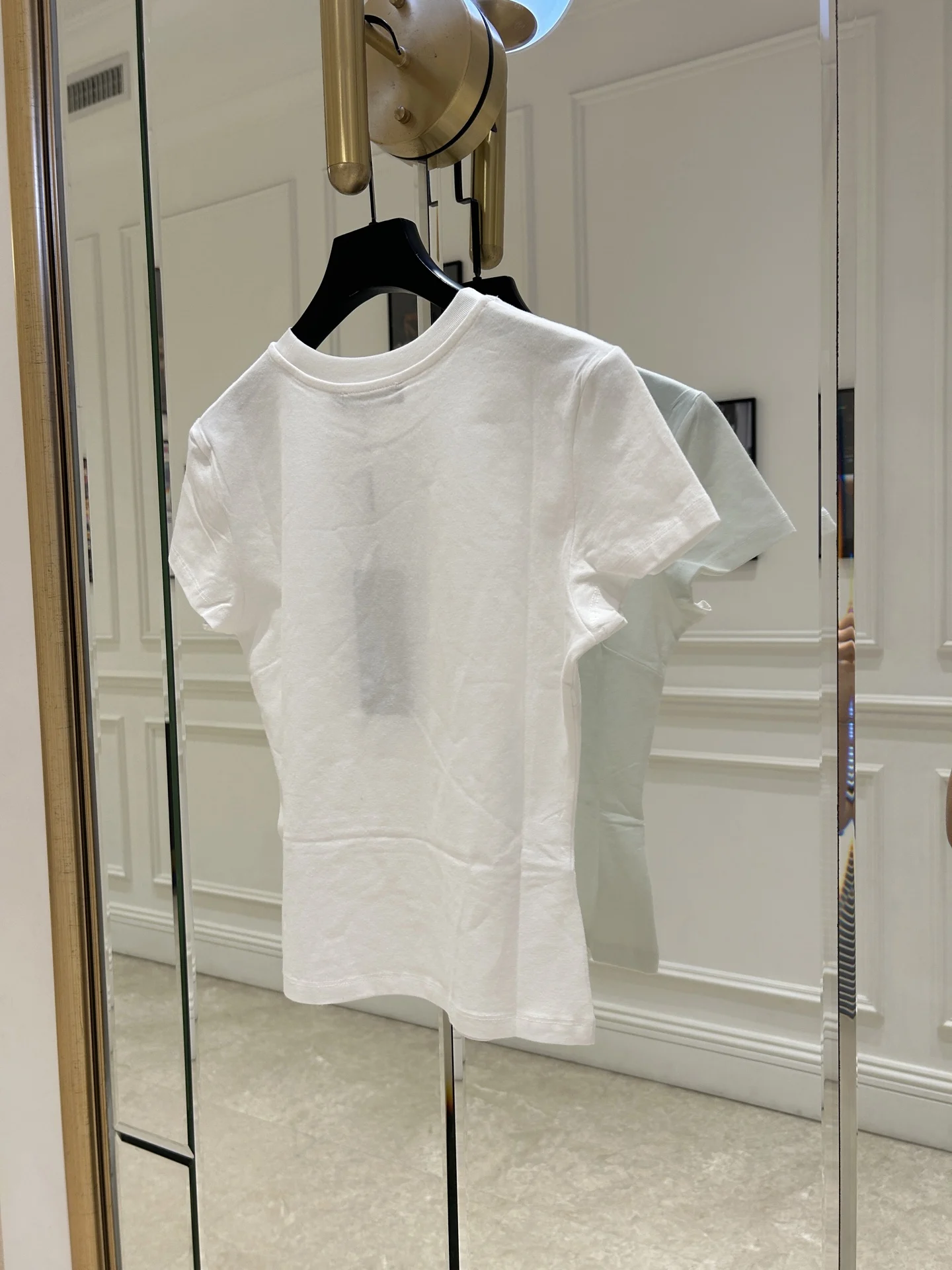 

High Quality Spring and Summer Women's Tee Casual Fashion O-neck Slim Printting Letters T-shirt JQ008