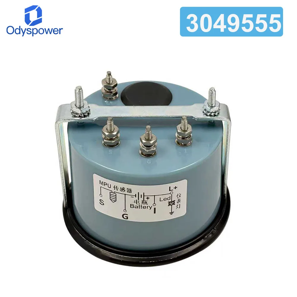 Generator Set Part 24V Tachometer 3049555 Tachometer Engine Crude Oil Speed Meter