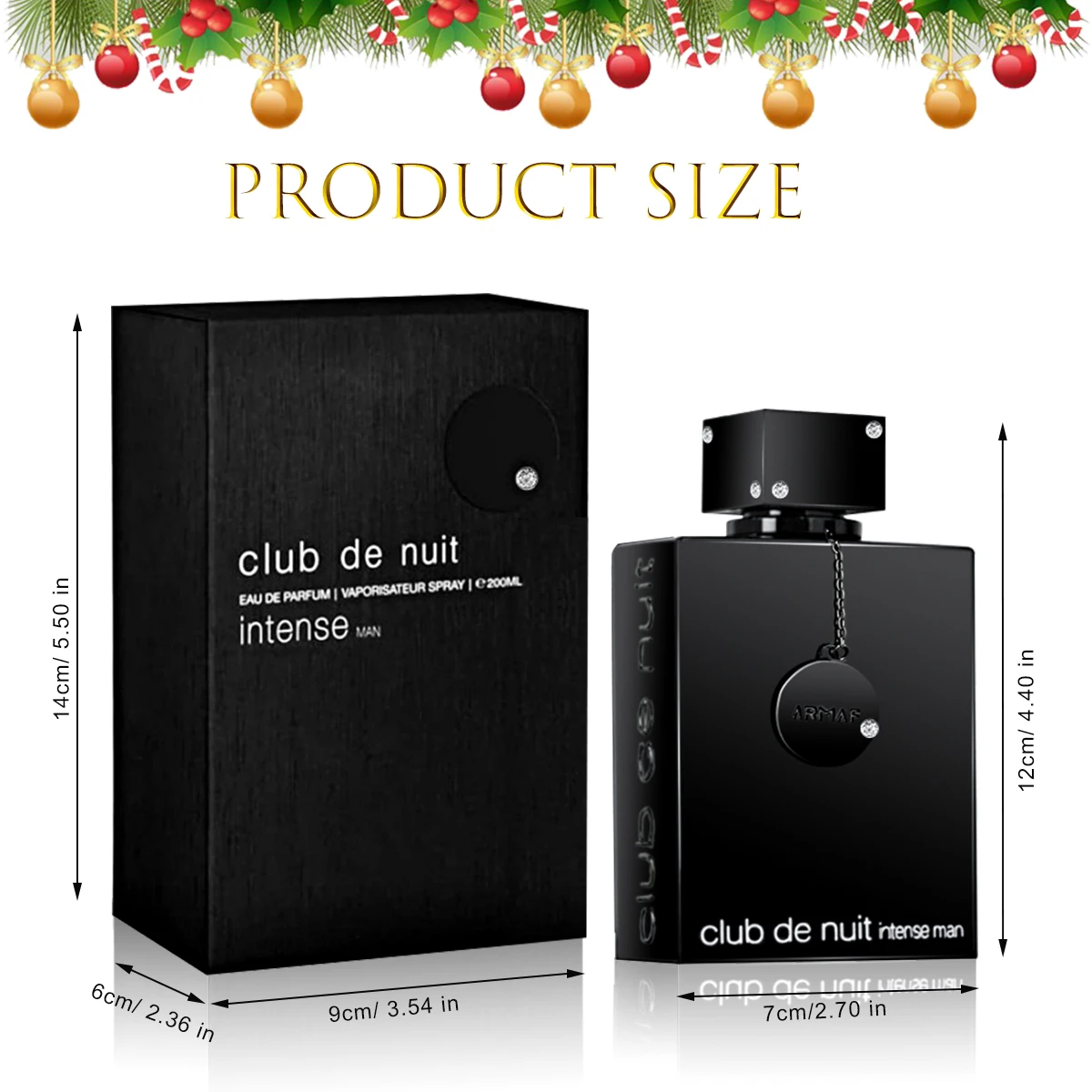 عطر Armaff Club De Nuit Sillage 3.6 أونصة/105 مل. عطر يدوم طويلاً. مناسب للاستخدام اليومي، للتمر والحفلات وأعياد الميلاد والهدايا #5