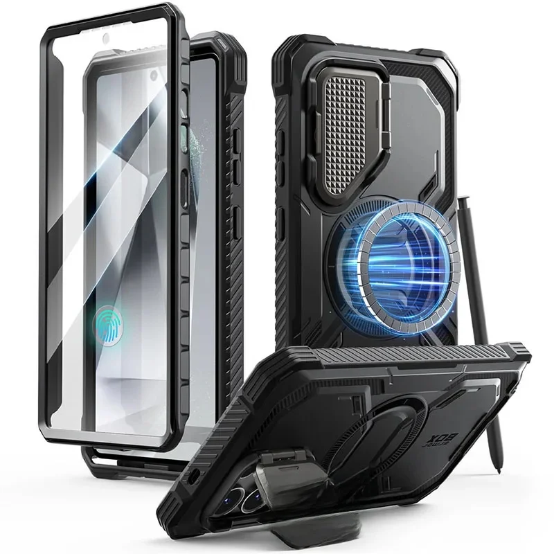 Do etui Samsung Galaxy S25 Ultra (wydanie 2025) 6,9" I-BLASON Armorbox Wytrzymałe etui na całą obudowę z wbudowaną osłoną ekranu — zdjęcie produktu 7