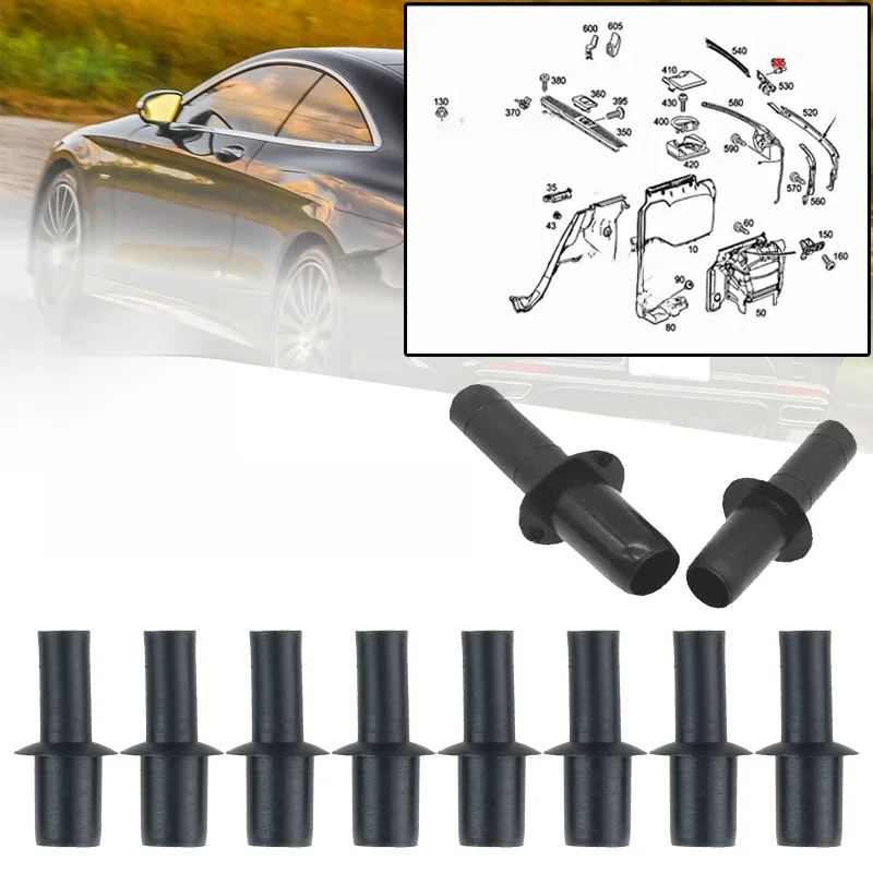 10 pièces attaches en plastique Clips A 0009908492 Pour mercedes-benz S202 CL203 W203 CL203 A208 A209 S210 S211 W210 C215 W220 270 CDI