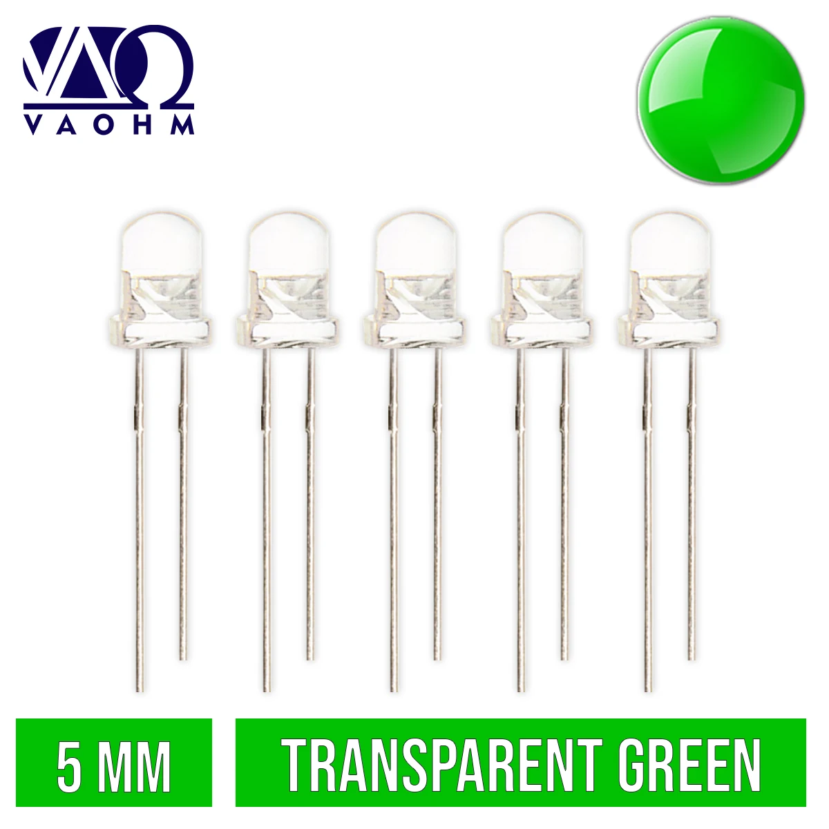 100 sztuk/partia LED F5 woda wyczyść okrągły 5mm dioda emitująca światło (czerwony/niebieski/zielony/pomarańczowy/żółty/biały)