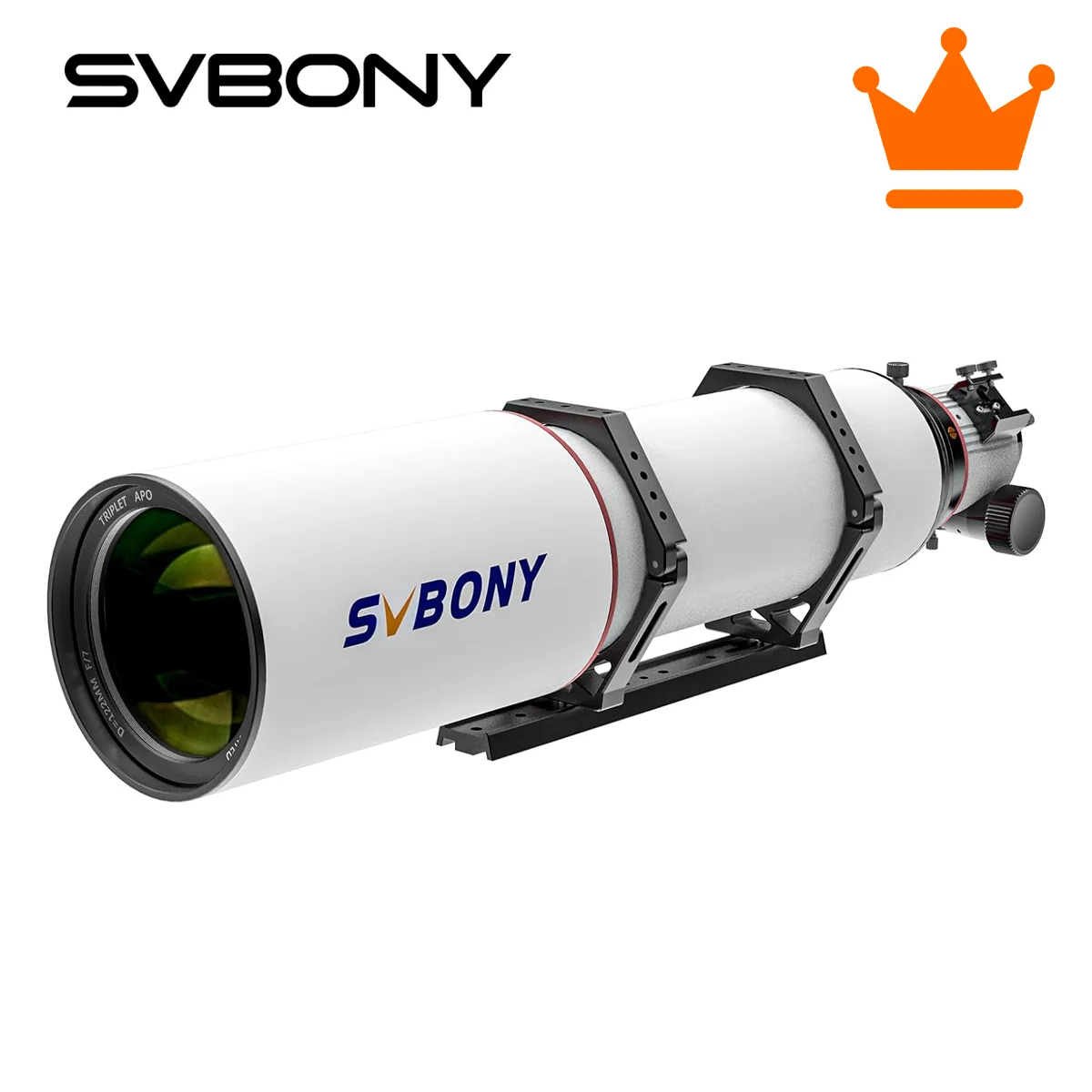 SVBONY SV550 APO Telescope, 122mm F7 Triplet Apochromatic Refractor Telescope, Professional Astronomical Telescope for Astro