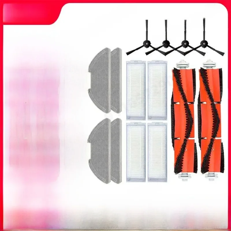Accessoires pour aspirateur robot Xiaomi Mi 2 Pro/Lite, filtre Hepa, vadrouille, gril, brosse latérale principale, MJST1SHW, MJSTL