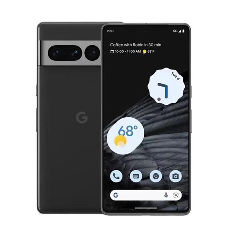 Google pixel 7pro mobile phone native Android system 90Hz screen refresh rate 6.7 inches fingerprint, face unlock