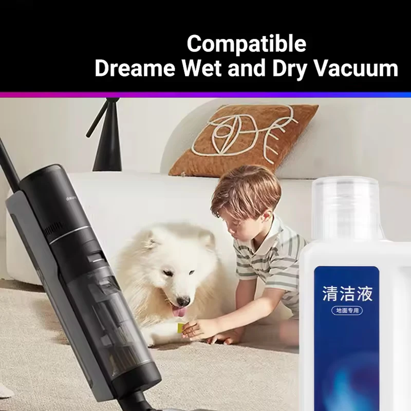 Liquid For Dreame X40 Ultra\X30 Ultra\H11/H11 Max/H12/H13/H12 Pro / M12 /W10 Cleaning Fluid Parts Accessories 500ml