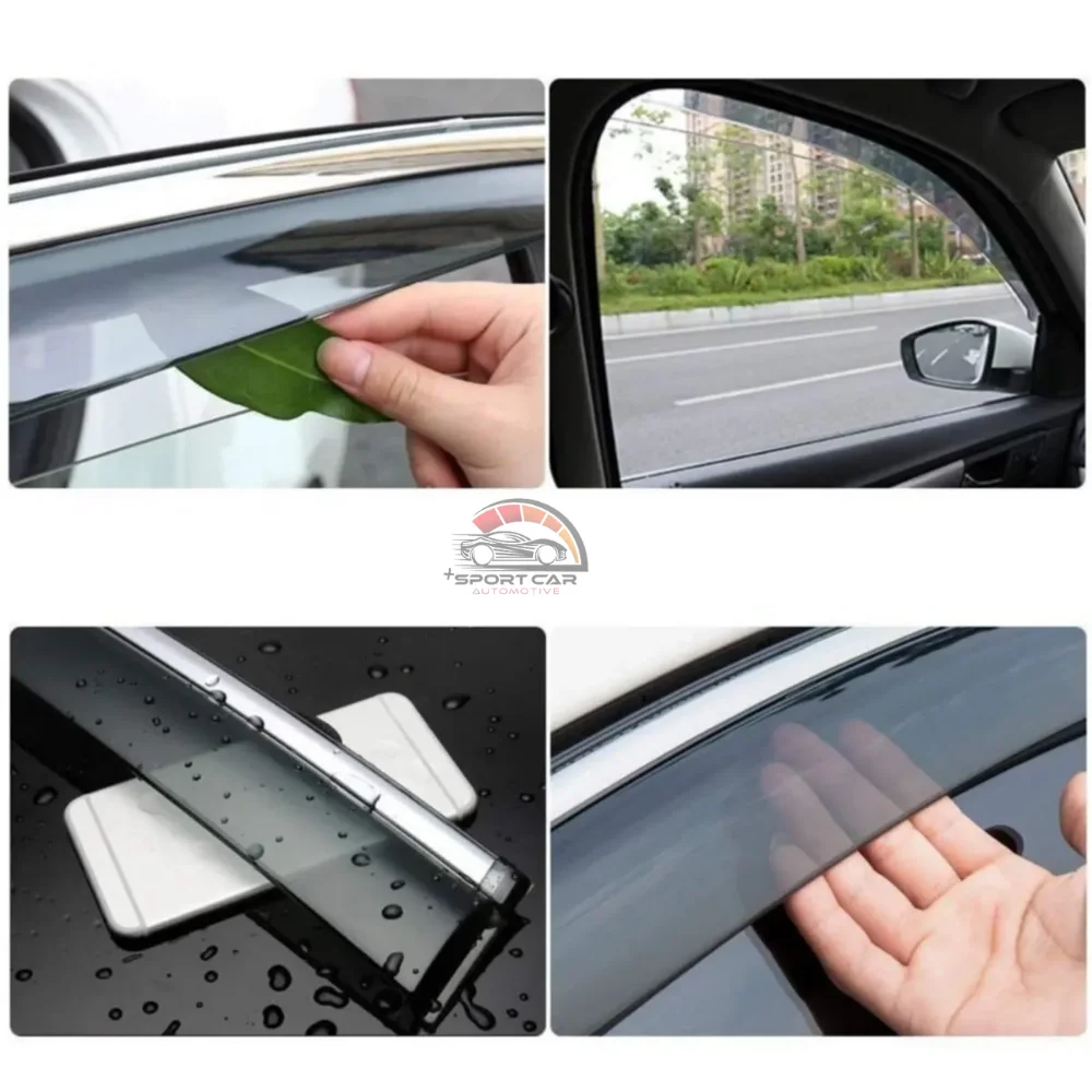 FOR Peugeot 2008 Chrome Slated Window Windscreen After 2020 04321 car rain protection fast shipping-Free Shipping