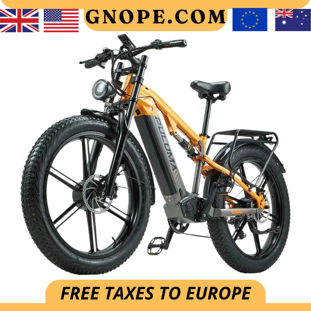 Puluma Elektro fahrräder 48V 20ah Spitzen leistung 3000W Motor 55 km/h Offroad Vtt E-Bike 26*4,0 Fett reifen Elektro fahrräder Motorrad