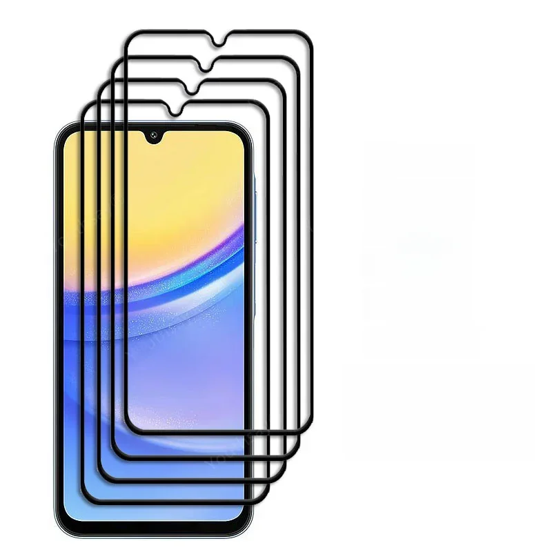 Dla Samsung Galaxy A15 Szkło hartowane Samsung Galaxy A15 A55 A35 A25 A05 A05S Folia ochronna na ekran telefonu Galaxy A15 — zdjęcie 2
