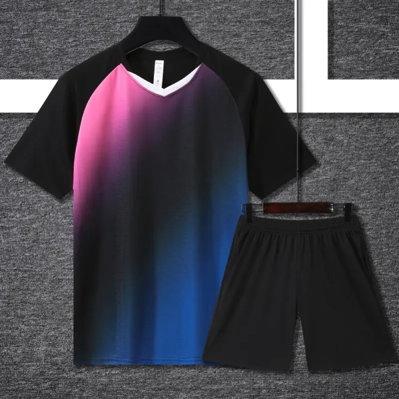 2024 verão novas roupas de tênis de mesa casal badminton camiseta pickleball competição treinamento uniforme suor-absorvente topos