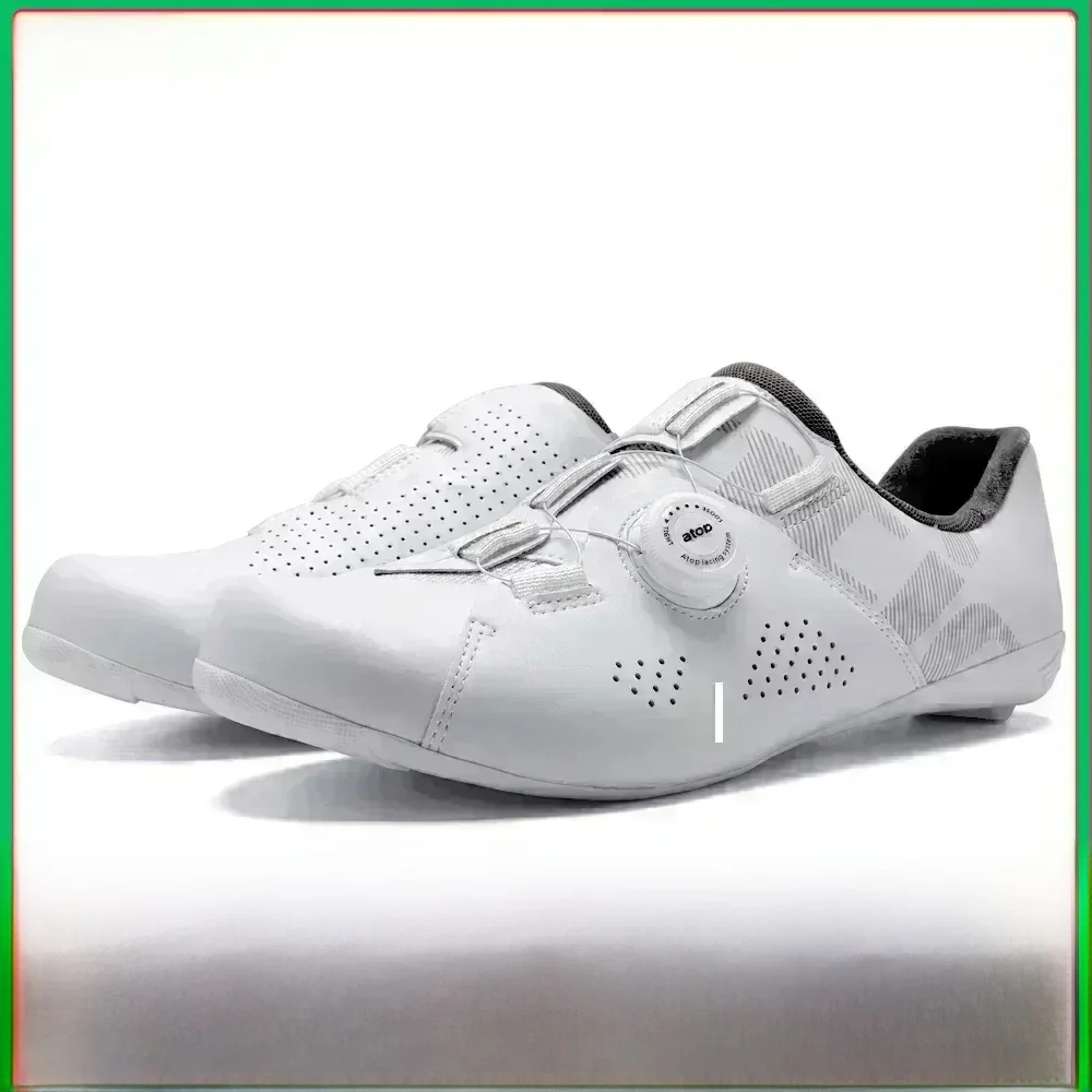 AliExpress Santic Cycling Lock Shoes Mens Outdoor Road Riding Biking Sneakers Upgraded TPU Nylon Outsole Auto-Lock Breathable Bicycle Shoes