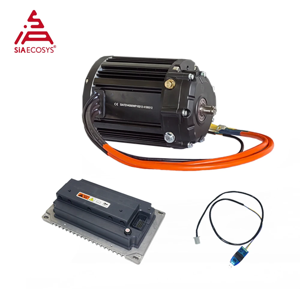 

US Warehouse QS MOTOR QS 138 90H V3 with 1:2.35 gear box Rated 4KW 7000rpm with EM200-2SP Controller Mid Drive Motor Kits