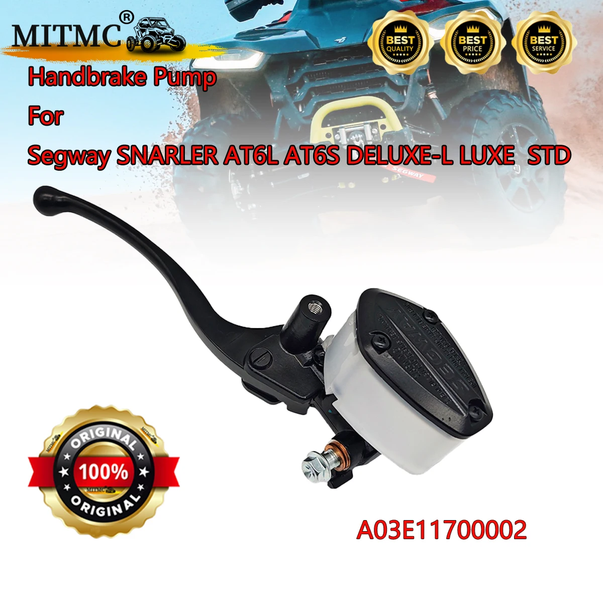 

Оригинальный насос ручного тормоза для Segway SNARLER AT6L AT6S DELUXE-L LUXE STD ATV, запчасти A03E11700002