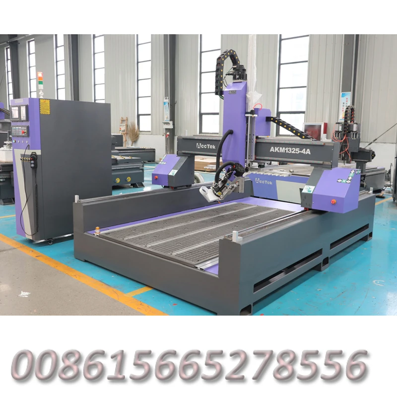 3D 4D 5D Wood Foam Aluminium Mould Sculpture Making Machine 4 Axis/ CNC Router 4 Axis