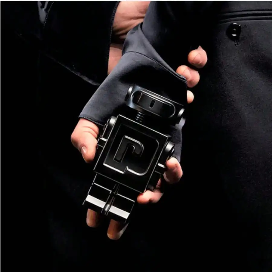 Paco Rabanne Phantom Parfum Men's Perfume 100ml, Aromatic Fragrance for Men, All-black Robotic Glass Bottle, Dark Men's Perfume—perfect for Personal Use Or as a Gift view 5