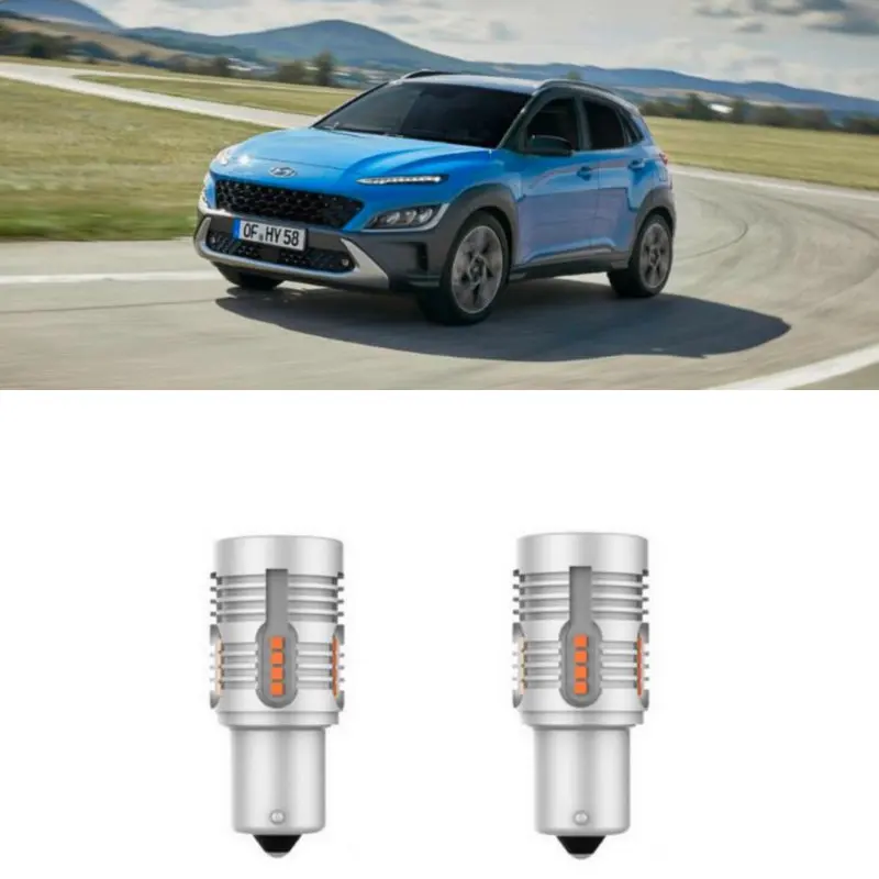 

100% Canbus Car led lights for Hyundai Kona Hybrid 2021 Turn signal lamp automotive goods Car Accessories 2pc