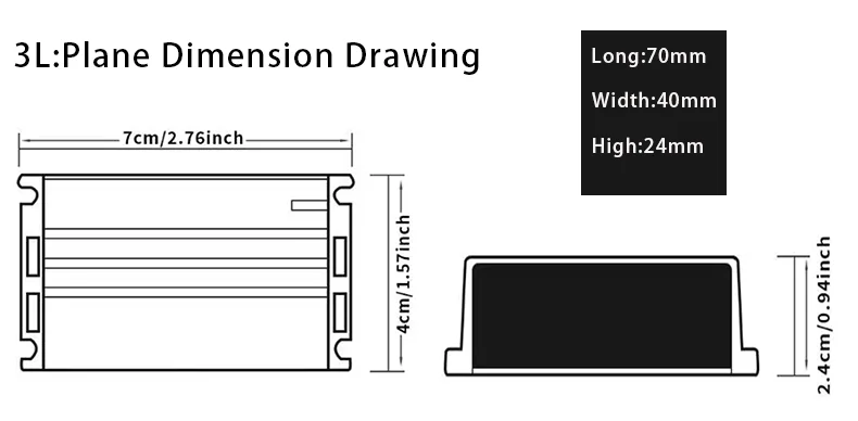 30–72 V Transformator 60 V 36 V 48 V auf 15 V 5 A 120 W 15 Volt Abwärtsspannungsregler Auto-Netzteil DC DC Buck Converter – Detail 4