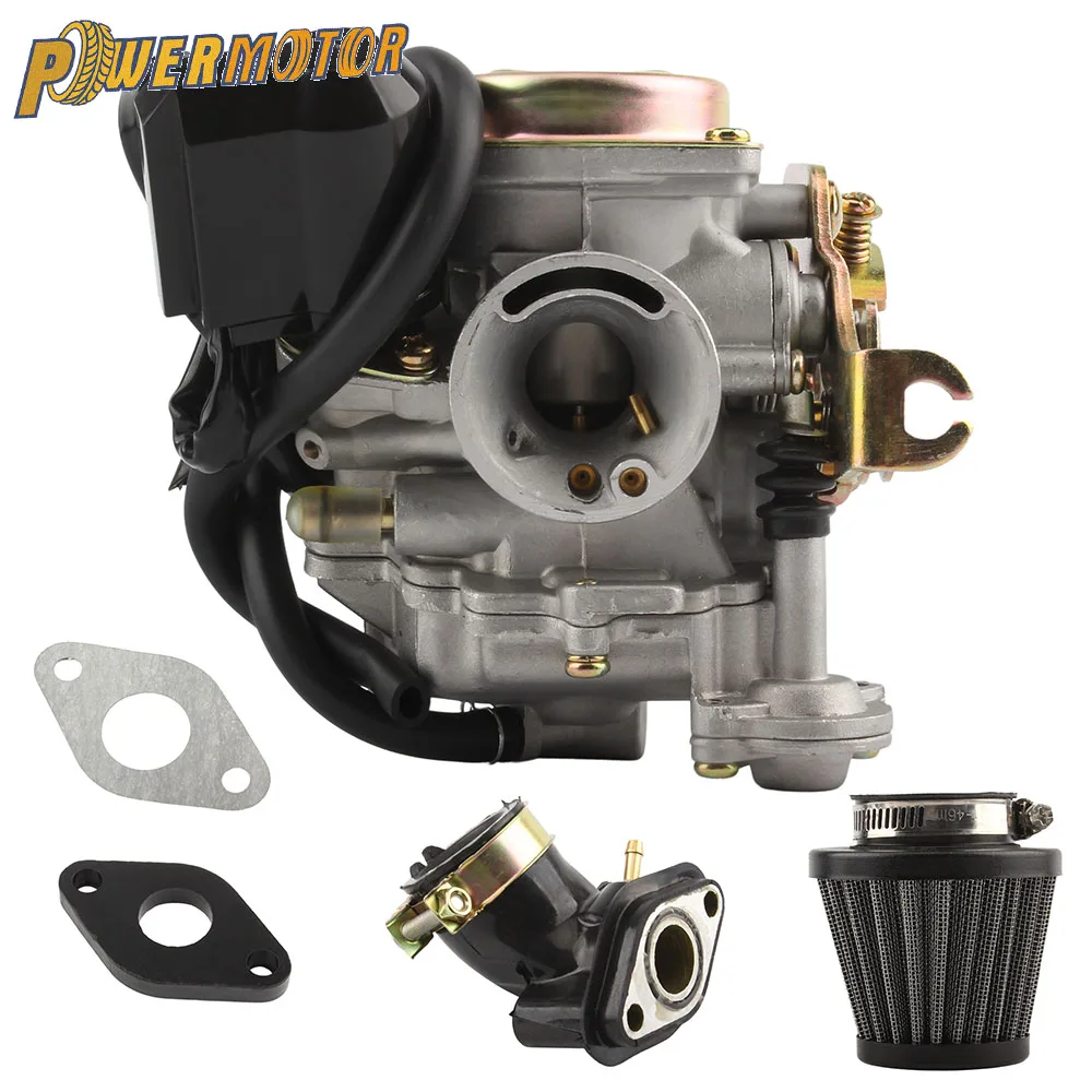 Moped PD18 Motorcycle Tuning GY6 Carburetor 50cc 18.5mm for Honda Yamaha Suzuki 139QMB1 39QMA GO KART ATV BUGGY Free Shipping