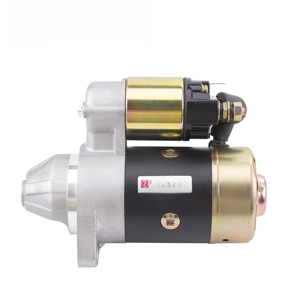 Top Qd124a 12V 1.2kw Dieselgenerator Motor Startmotor Koper Gemaakt Voor 186f 188f 192f Motor Starter Genset Accessoires - afbeelding 2