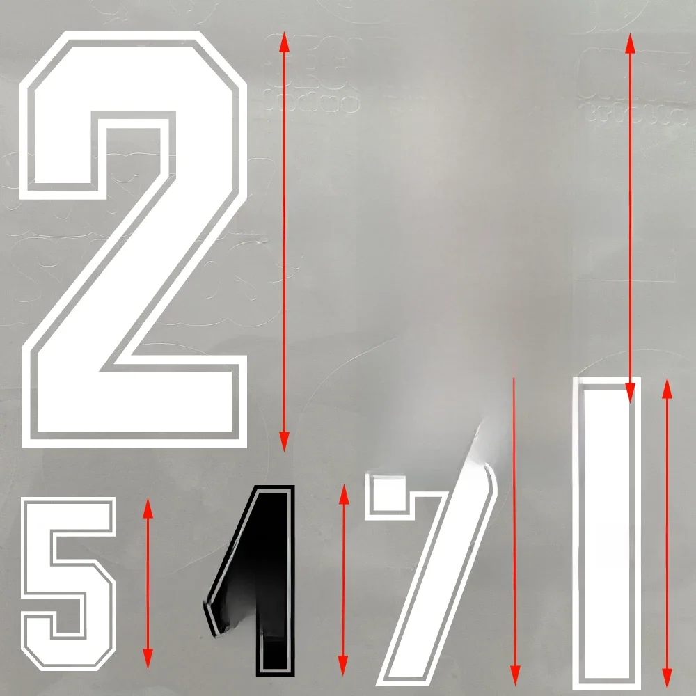 Patchs thermocollants numérotés et lettres DIY blancs et noirs pour hommes, enfants, garçons et filles, pour maillots de basketball et de football, et vêtements, autocollant de transfert à chaud