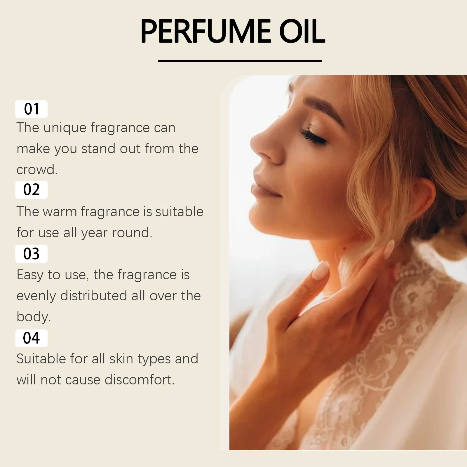 عطر زيتي عطر يدوم طويلاً يؤرخ المسك الكرز الفانيليا الأزهار الكرمل رائحة الطبيعية المحمولة المعززة الفيرومونات العطور #2