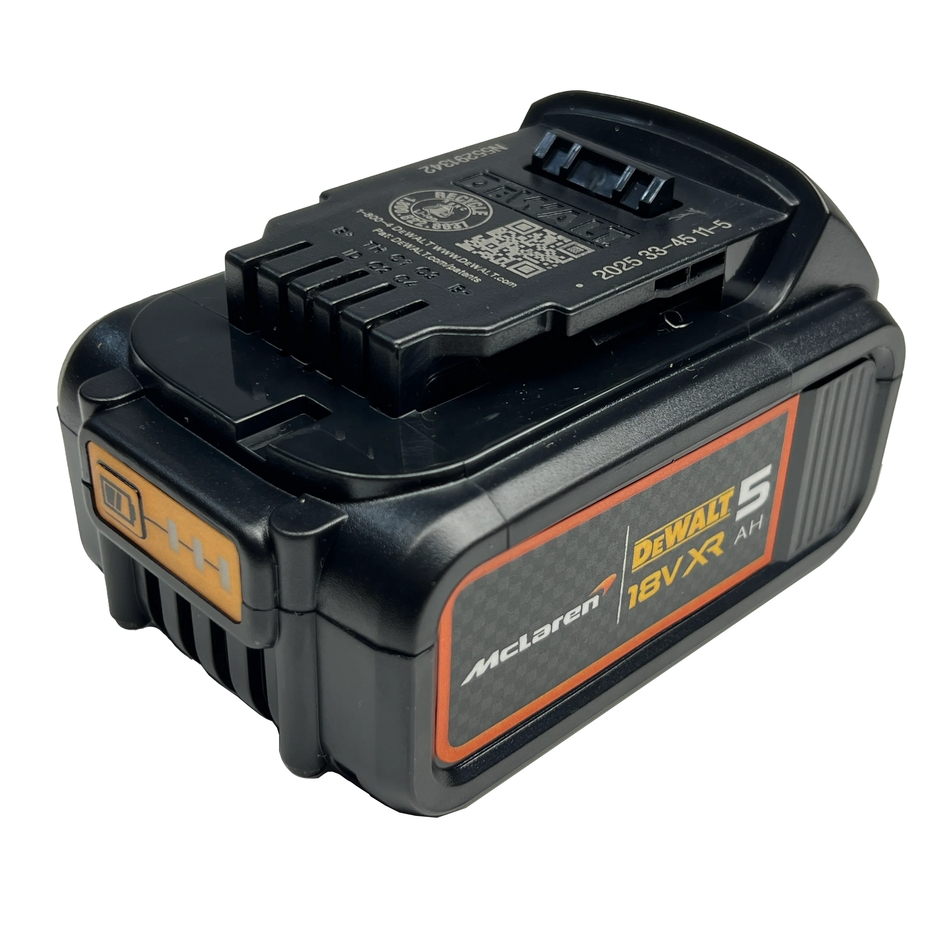 

DEWALT McLaren F1 Team Limited Edition Аккумуляторные электроинструменты 18 В 5 Ач Литий-ионный аккумулятор DCB206 с зарядным устройством Перезаряжаемый