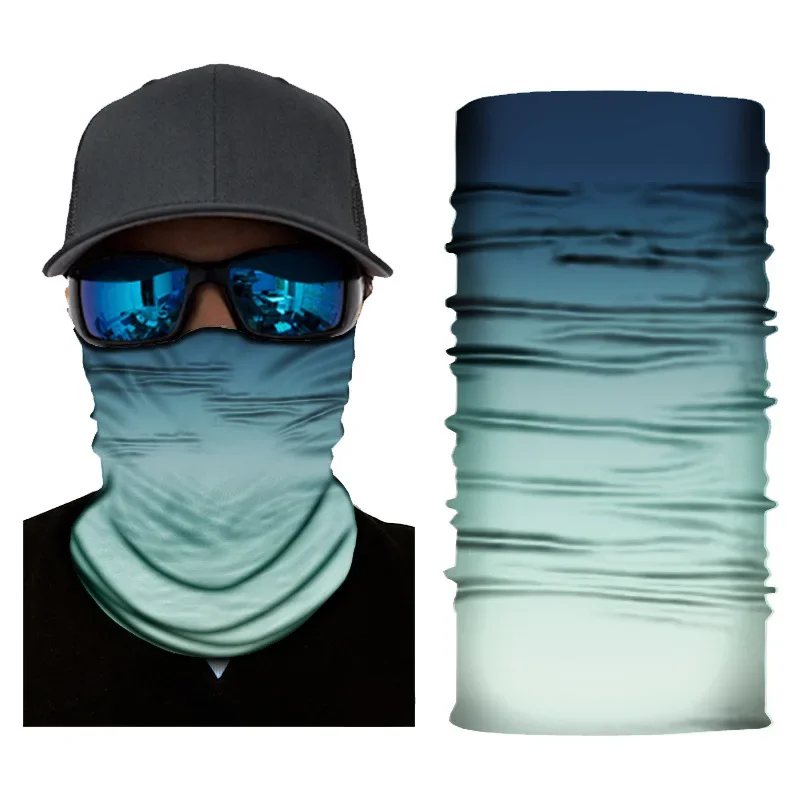 AliExpress Gradient Magic Seamless Cycling Bandanas Men Balaclava Bycycle Fishing Mask Protection Half Face