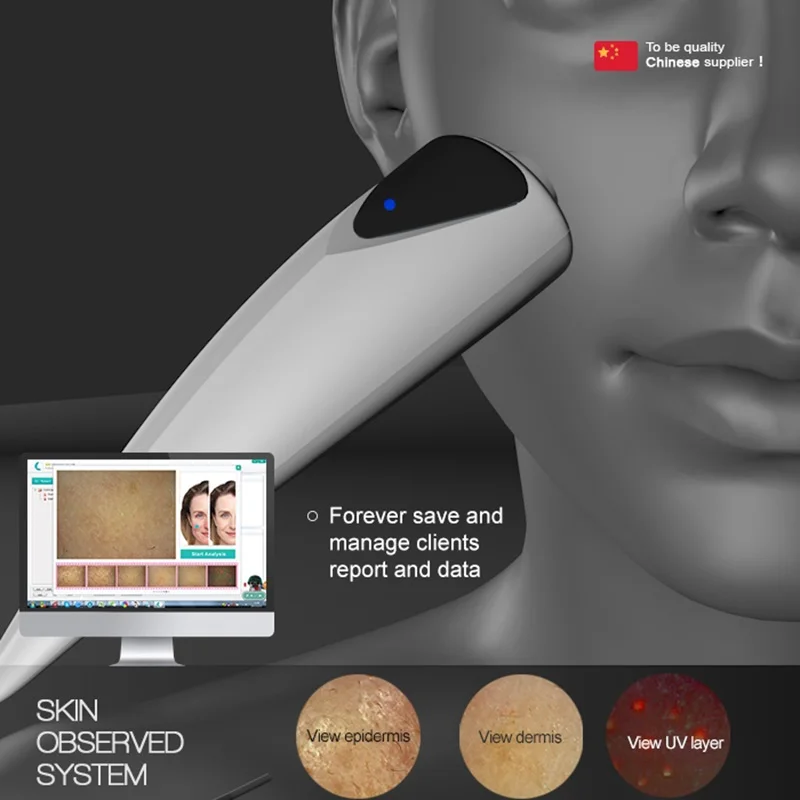 Handheld skin scanner skin analyzer facial beauty analysis machine