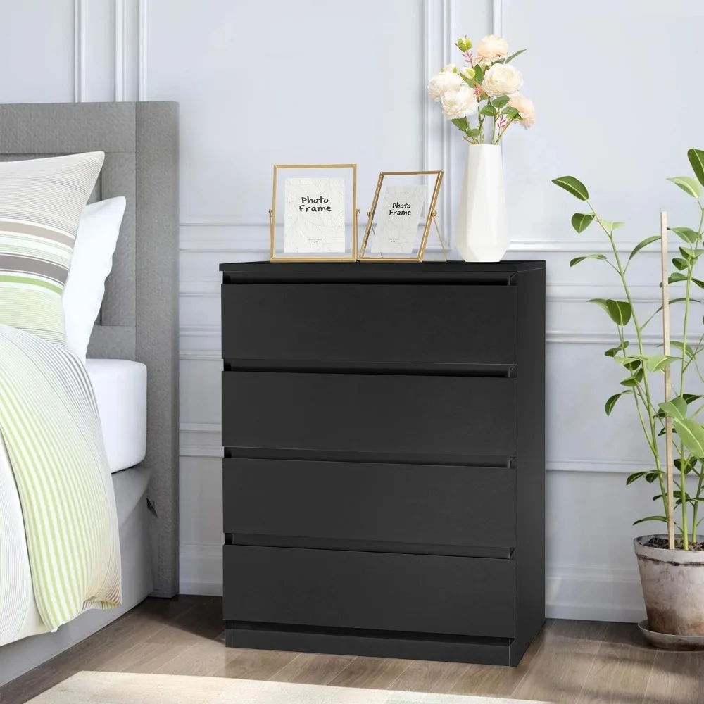 

4 Tire Drawer Dresser Chest of Storage Cabinet Nightstand for Bedroom Lvingroom