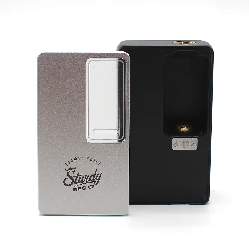 SXK-Placa de Panel de cubierta frontal de repuesto para dotMod dotAIO V2 Pod, Kit resistente de 2 piezas, grabado de aleación de material de aluminio