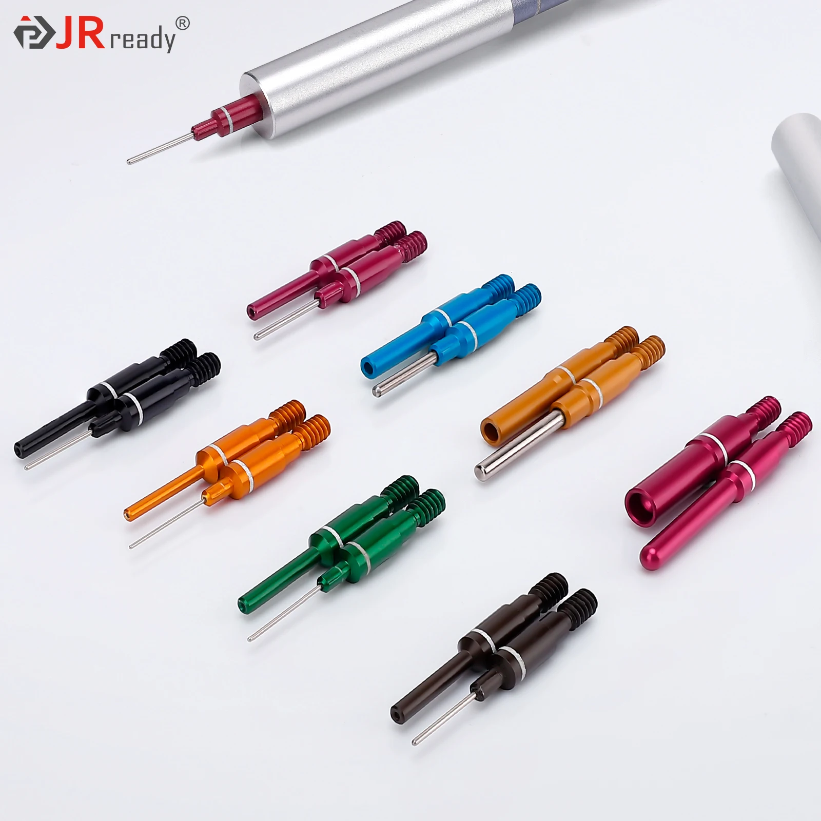JRready HT250 Connector Inspection Tool,Removable Socket and Pin Tester Tip Adjustable Retention Test Tool in Connector/Terminal