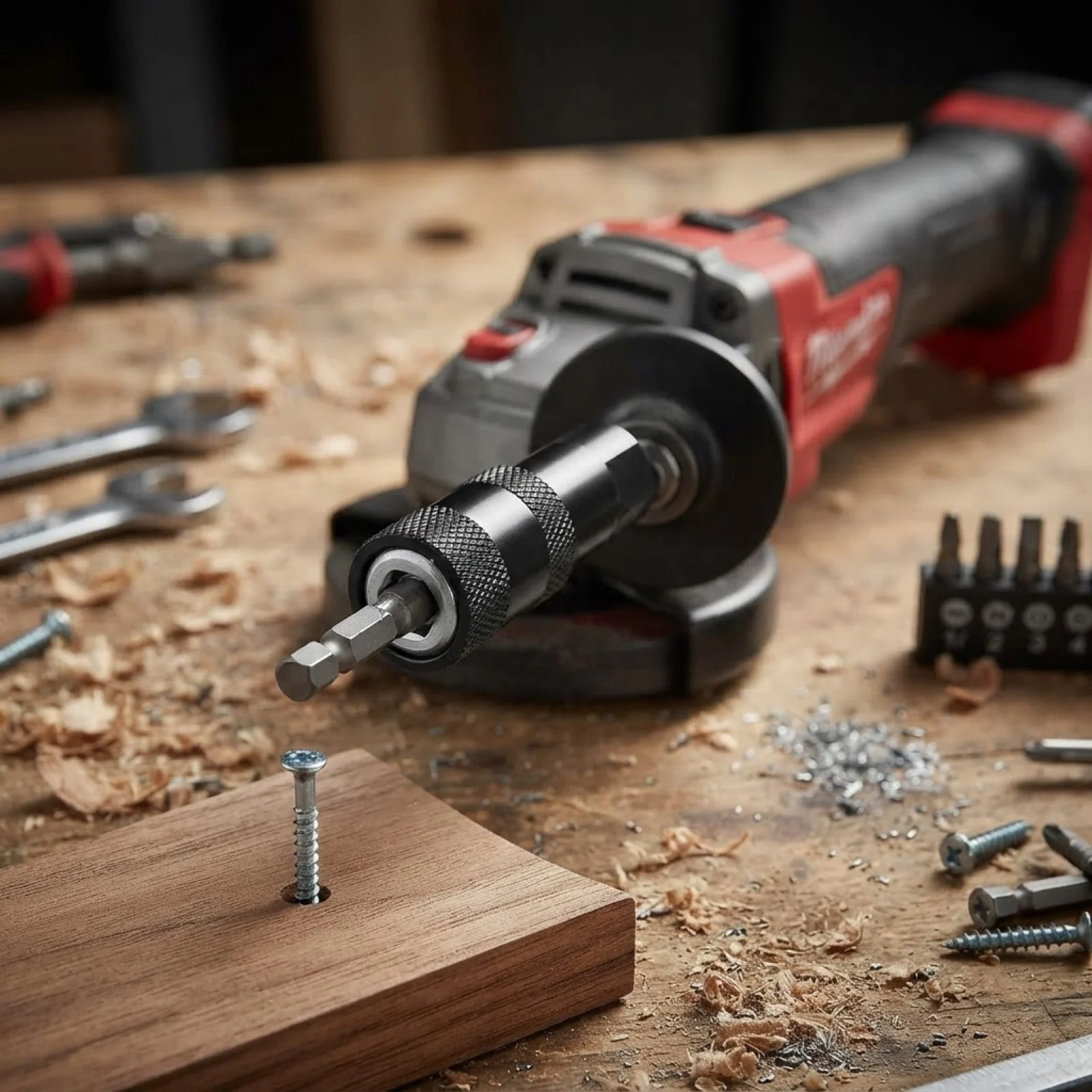 Hex Shank Screw Driver Bits Adapter Connector for Window Drywall Woodworking - Essential Tool for Home Improvement