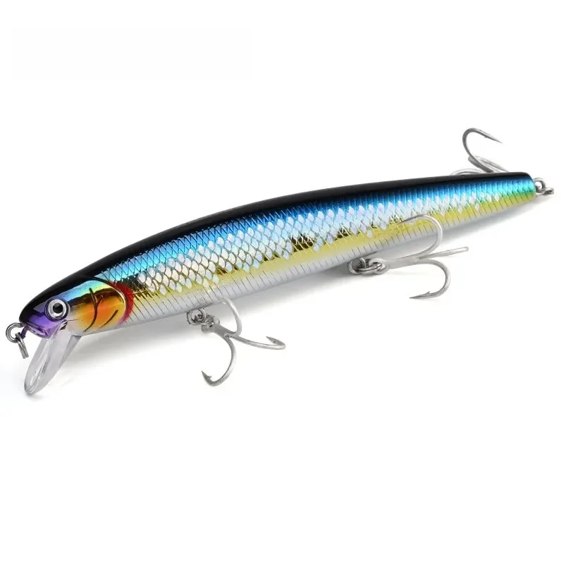 ALLBLUE Flash 110 przynęta wędkarska 110mm 5/8 uncji Glow Jerkbait Wobbler wolno zawieszający plastikowy sztuczna przynęta sprzęt do szczupaka okonia — zdjęcie 2