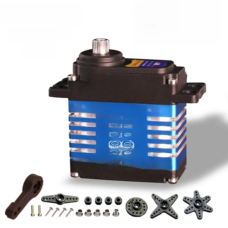 Waterdichte IP68 Servo 35 40 55 60 70 KG Alle stalen tandwielkast Digitale Servo's Voor rc accessoires 1/8 1/10 afstandsbediening speelgoed auto - afbeelding 2