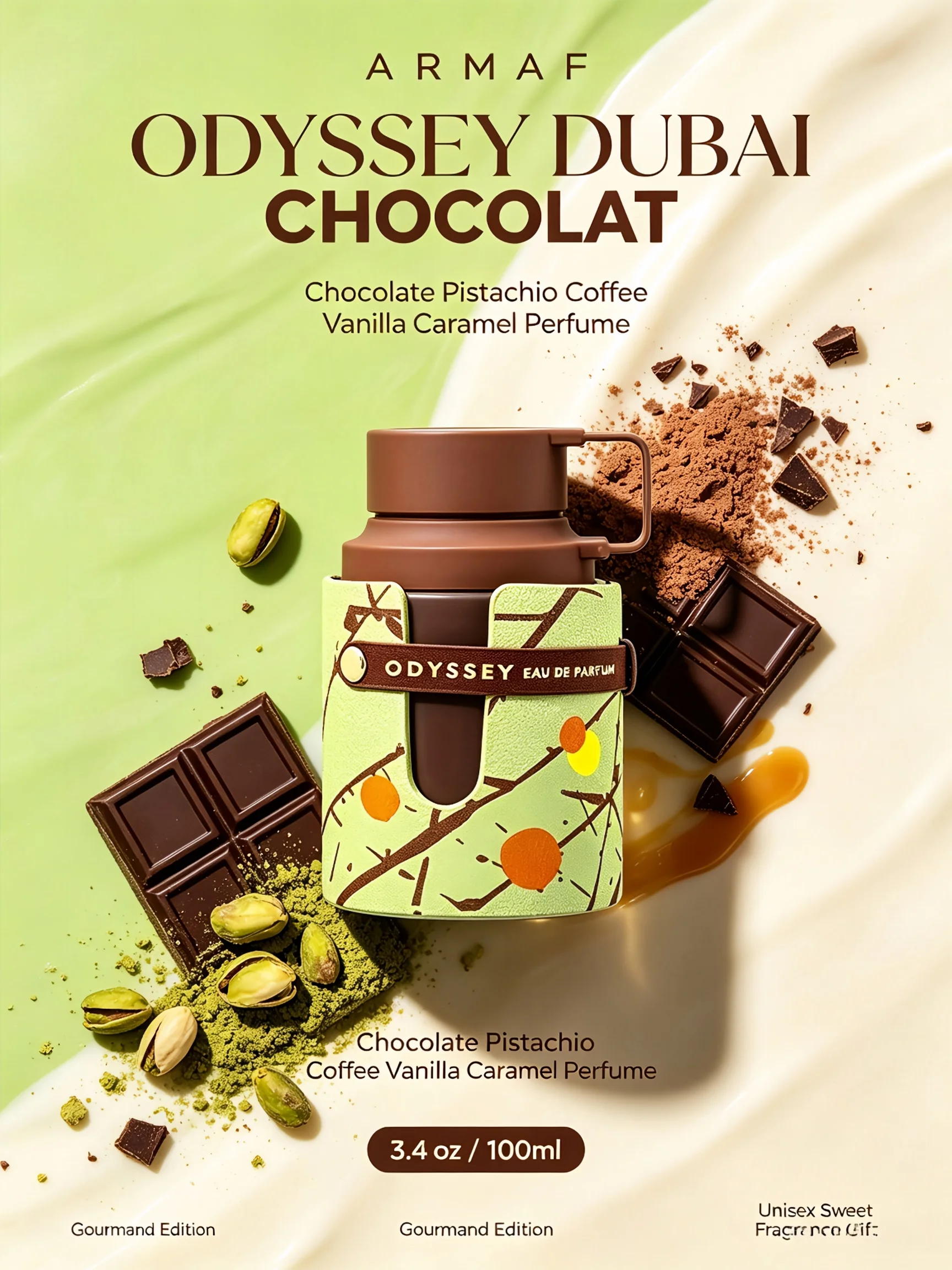 Perfume Fragrance Vanilla - Armaf Odyssey Toffee Coffee Unisex EDP,