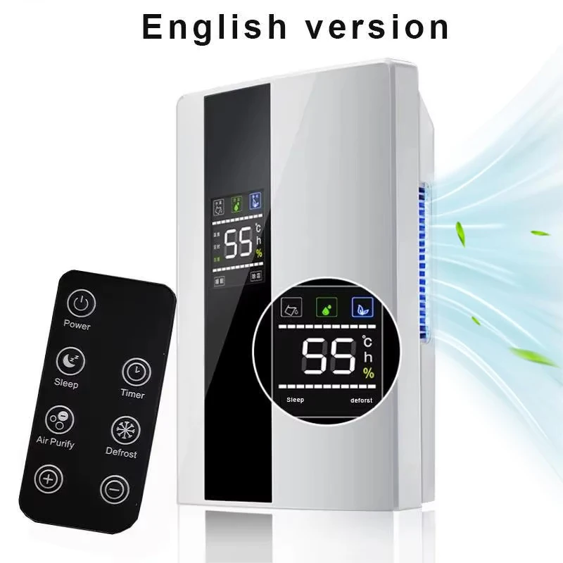 Nowy Przenośny Premium Oczyszczacz Powietrza i Osuszacz Powietrza 2 w 1 Do Domu, Do Pokoju Dziecięcego, Dla Psa, Absorber Wilgoci, Suszarka Powietrza