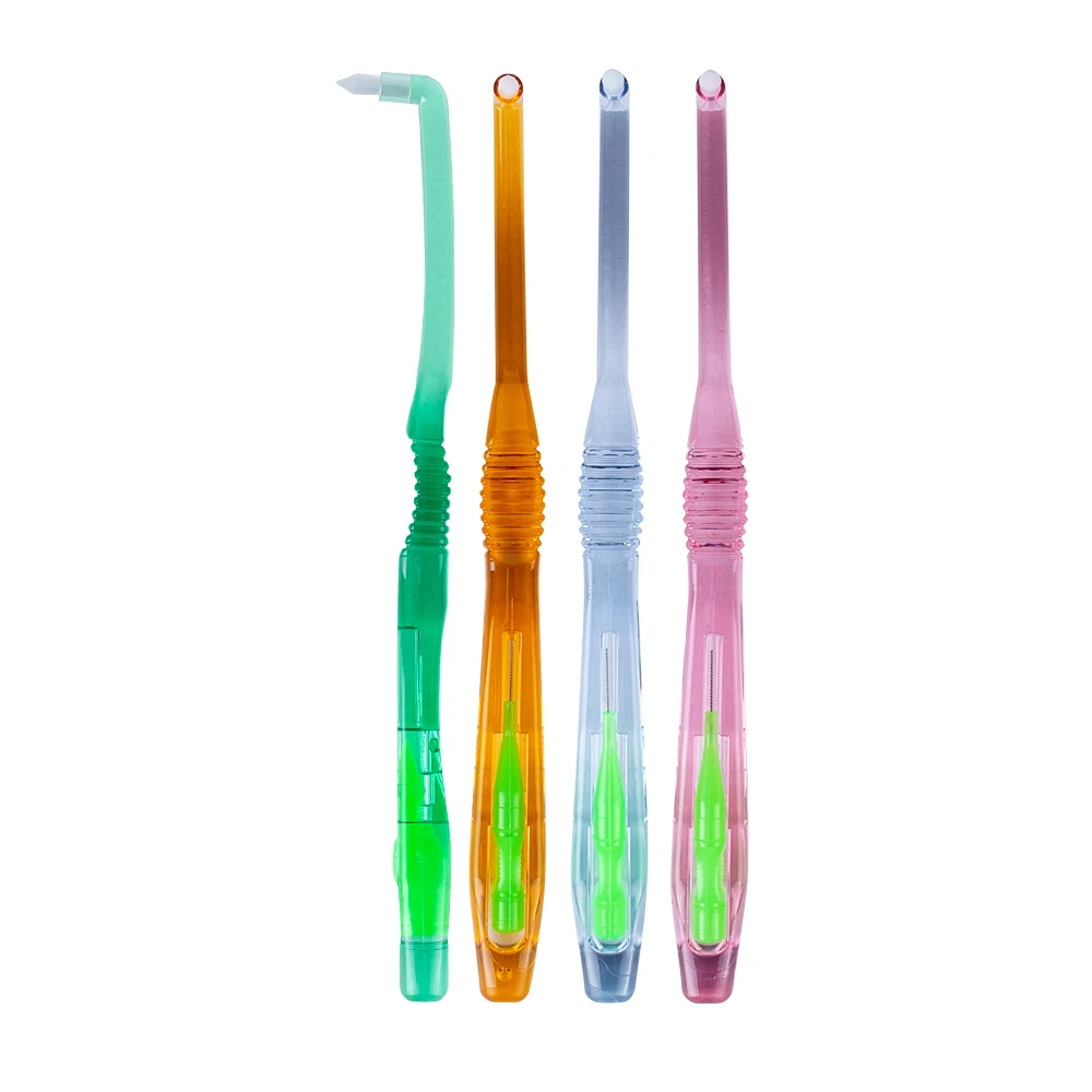 DADEN MUSTENS Toothbrush 4P (Triangle hat/round cap)