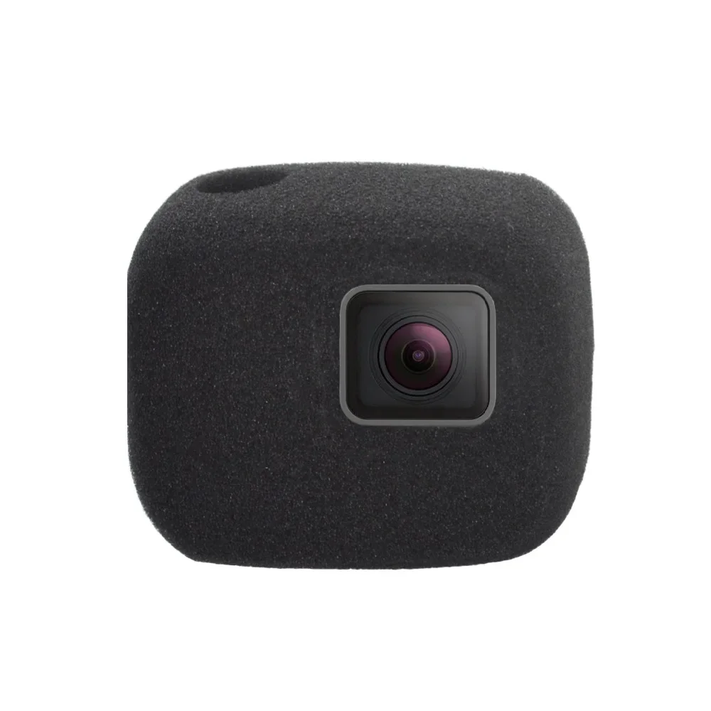 Étui en mousse éponge pour pare-brise, réduction du bruit du vent, boîtier de couverture pour GoPro Hero 5 6 7, accessoires de caméra d'action sportive
