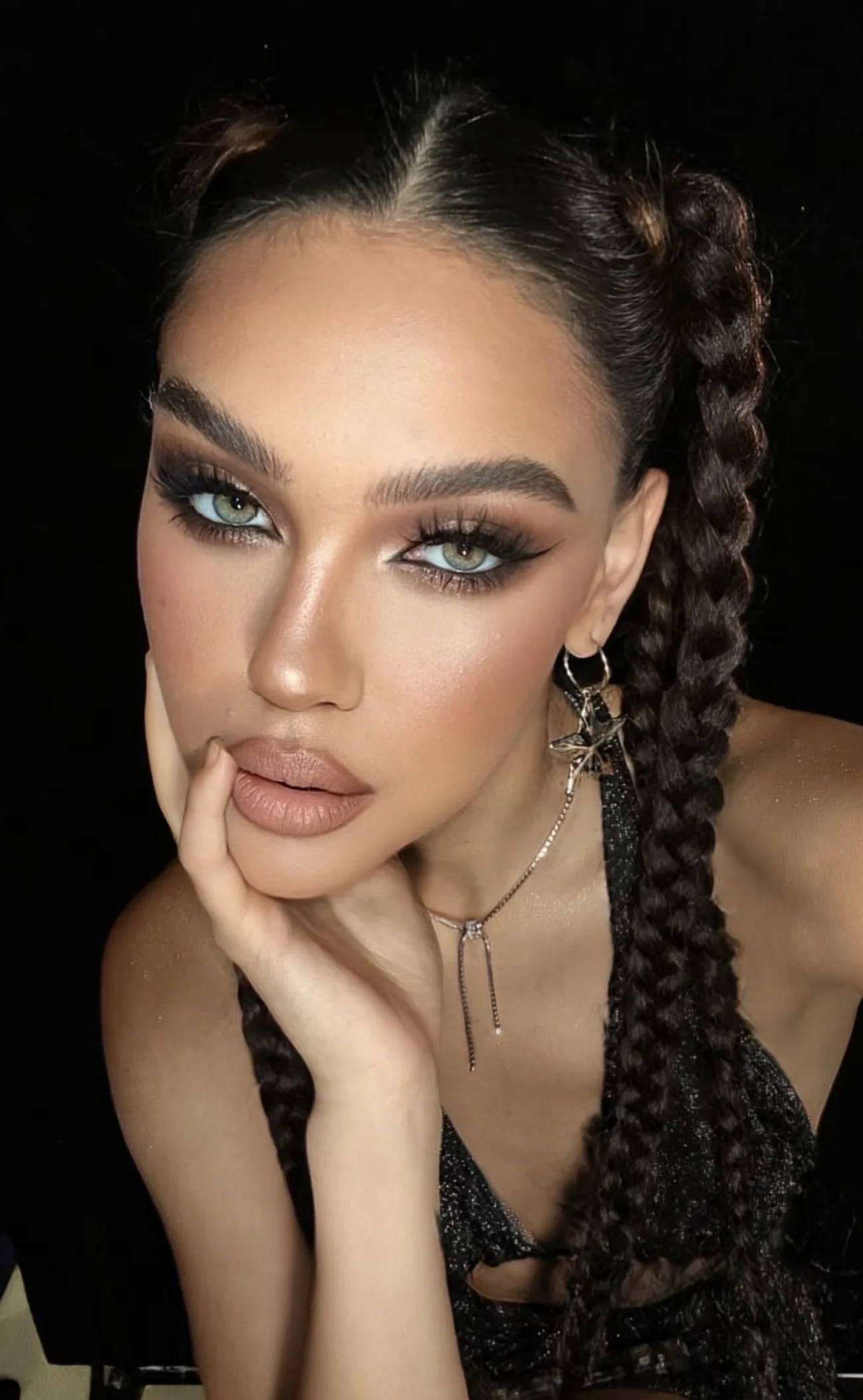 Black Brown Mascara 3d Lengthens Eyelashes Extra Volume Waterproof Natural Lashes Female Makeup Korean Cosmetics Colored Mascara photo review