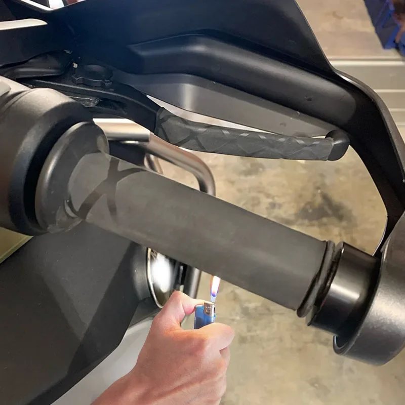 Couvercle de poignée thermorétractable universel pour moto BMW R1250GS R1200GS LC ADV F750GS F850GS F900R, gant de poignée en caoutchouc antidérapant