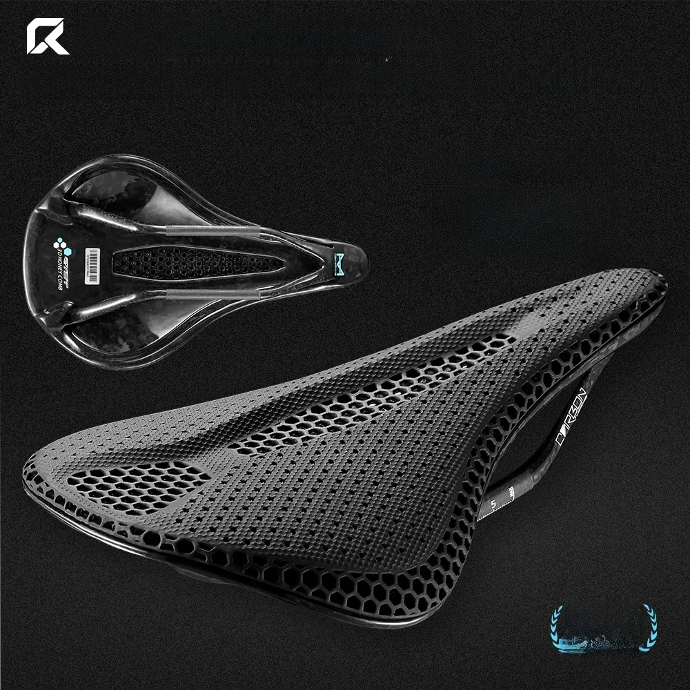 AliExpress RYET 3D Printed Bike Saddle 145MM/155mm 7*9 Carbon mtb Bicycle Seating Cushion Triathlon Road MTB Mountain Gravel Cycling Parts