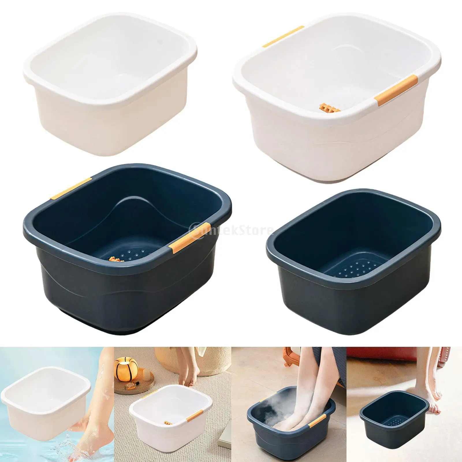 Foot Bath Basin Sturdy for Soaking Feet for Foot Soak Bath Foot Pedicure Foot Bath Foot Soak Tub  Foot Spa Bath Massage